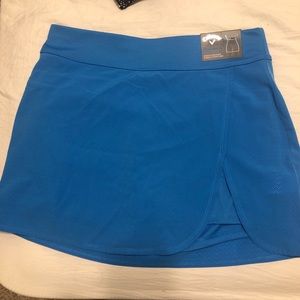 Callaway Blue Golf Skirt. NWT Medium